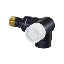 Oventrop 1163432  Термостатический клапан для радиатора трехосевой черный левый