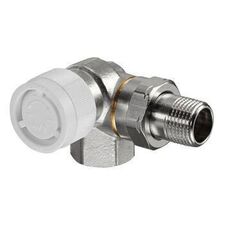 Термостатический клапан с преднастройкой Oventrop AV-9 трехосевой левый 1183472