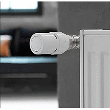 Термоголовка для радиатора в белом цвете Danfoss RAX 013G6070