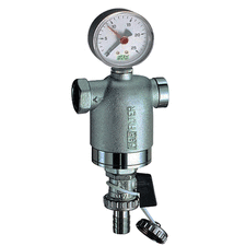 Самопромивний фільтр ВР-ВР з манометром FAR FA 3948