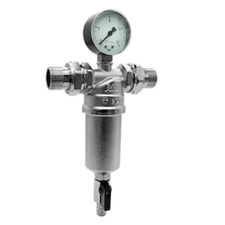 Самопромивний фільтр з манометром HLV 108389
