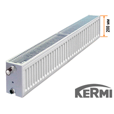 Сталевий низький радіатор Kermi FKO NXK