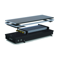 Внутрипольный  конвектор Carrera S2 90