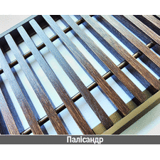 Деревянная решетка цвета Палисандр для конвектора Polvax