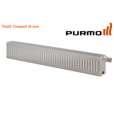 Сталеві радіатори низькі Purmo Ventil Compact H-200