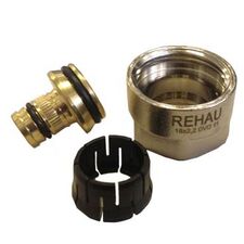 Фітинги різьбозатискне з'єднання для труб flex/his/pink Rehau Rautitan