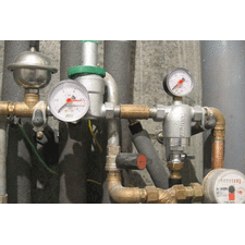 Самопромивний фільтр ЗР-ВР 100 мкм з манометром FAR FA 3946