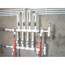 Трійник ппр із зовнішньою різьбою Firat White