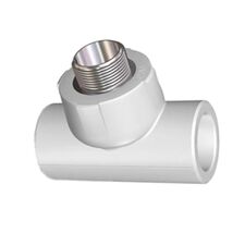 Трійник із зовнішньою різьбою Firat White