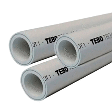 Поліпропіленова труба з алюмінієм Tebo