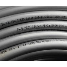 Труба зшита поліетилен PEX-A Fado PA01 10bar