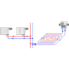 Унібокс теплої підлоги Oventrop Unibox-RTLH 1022635