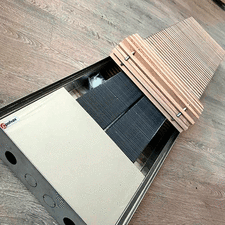 Внутрипольный конвектор Polvax KEM 300.67-Mini