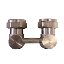 Кутовий вузол нижнього підключення радіатора HERZ-3000-RL-1