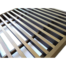 Алюминиевая решетка для конвектора Polvax Бронза