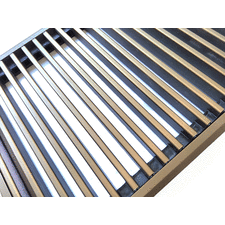 Алюминиевая решетка для конвектора Polvax Premium Бронза