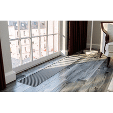 Алюминиевая решетка для конвектора Polvax