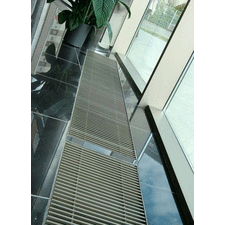 Алюминиевая решетка для конвектора Polvax