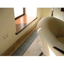 Алюминиевая решетка для конвектора Polvax