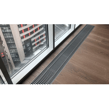 Алюминиевая решетка для конвектора Polvax