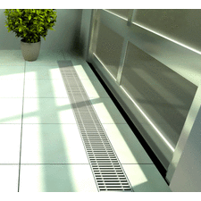 Алюминиевая решетка для конвектора Polvax