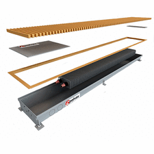 Внутрипольный конвектор Polvax KE.230.55