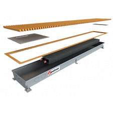 Внутрипольный конвектор Polvax KE 300