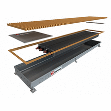 Внутрипольный конвектор Polvax KEM 330.55-Mini