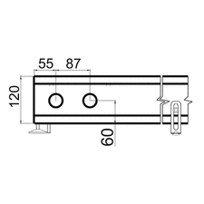 Внутрипольный конвектор с вентилятором Polvax KV 300.120