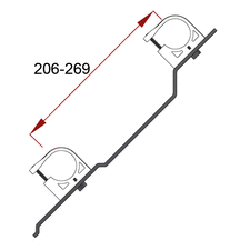 Кронштейны для крепления коллекторов FAR FK 7480