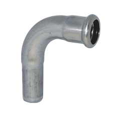 Сполучний однорозтрубний куточок із нержавіючої сталі Raccorderie Metalliche 181015901