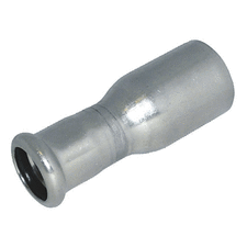 Однорозрубна редукційна муфта з нержавіючої сталі Raccorderie Metalliche 191018015