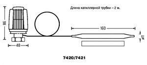 Термоголовка для теплої підлоги HERZ Klassik 7420
