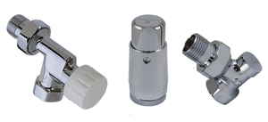 Радіаторний комплект хромований осьовий Schlosser Standart Mini