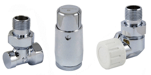 Радіаторний комплект хромований осьовий правий Schlosser Standart Mini