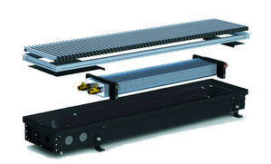 Внутрішньопідлоговий конвектор Carrera S90