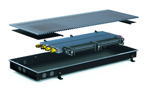 Внутрішньопідлоговий конвектор Carrera MV2