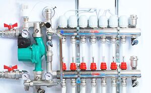 Теплый пол Valtec с насосно-смесительным узлом VT.COMBI