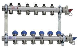 Розподільний колектор для радіаторного опалення Rehau HKV