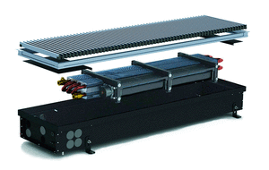 Внутрішньопідлоговий конвектор Carrera 4SV2