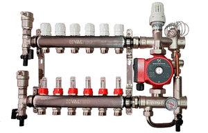 Колектор у зборі з насосом Valtec VT.Valmix.EMNX.0603