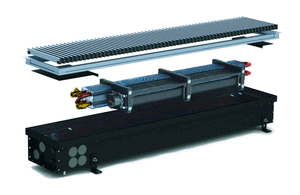 Внутрішньопідлоговий конвектор Carrera 4SV