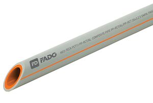 Поліпропіленова труба з алюмінієм Fado PP-RCT PPA, Модифікація: Алюміній, Розмір точний: 20