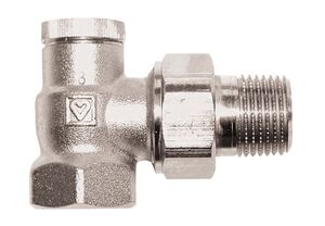 Запірний кутовий клапан радіаторний Herz RL-1