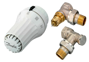 Комплект радіаторний кутовий Danfoss 013G2228