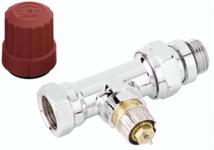 Тремостатический клапан Danfoss | Прямой | Хромированный