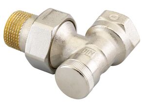 Запірний кутовий клапан радіаторний Danfoss RLV-S 003L0123