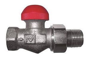 Термостатичний клапан з налаштуванням Herz TS-90-V 1772367, Розмір точний: 1/2, Тип фітинга: Прямий