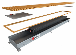 Внутрішньопідлоговий конвектор Polvax KE 300