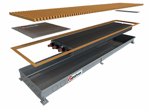 Внутрішньопідлоговий конвектор Polvax KEM 330.55-Mini